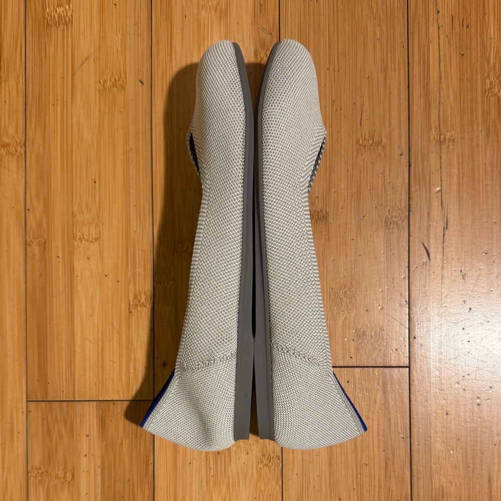 NWOT RETIRED Rothy's The Flat In Flax Birdseye Size 10.5 - Picture 11 of 16